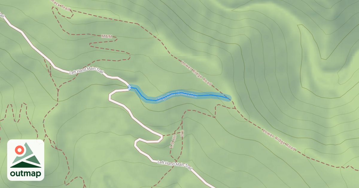 Map of Ridgeline Connector