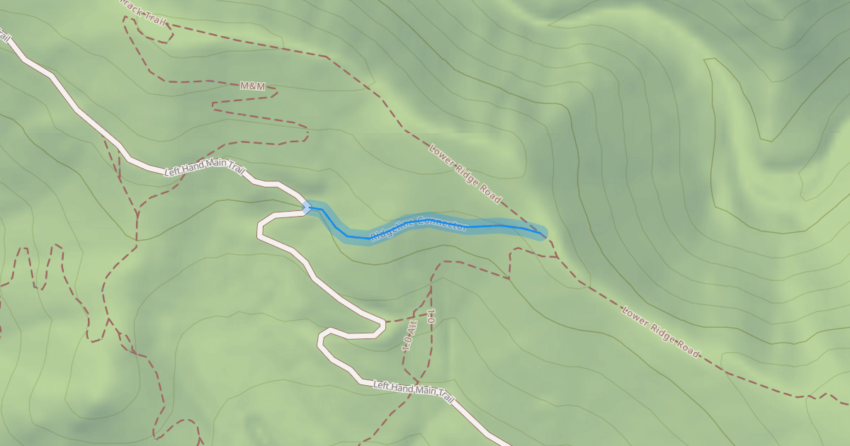 Map preview of Ridgeline Connector