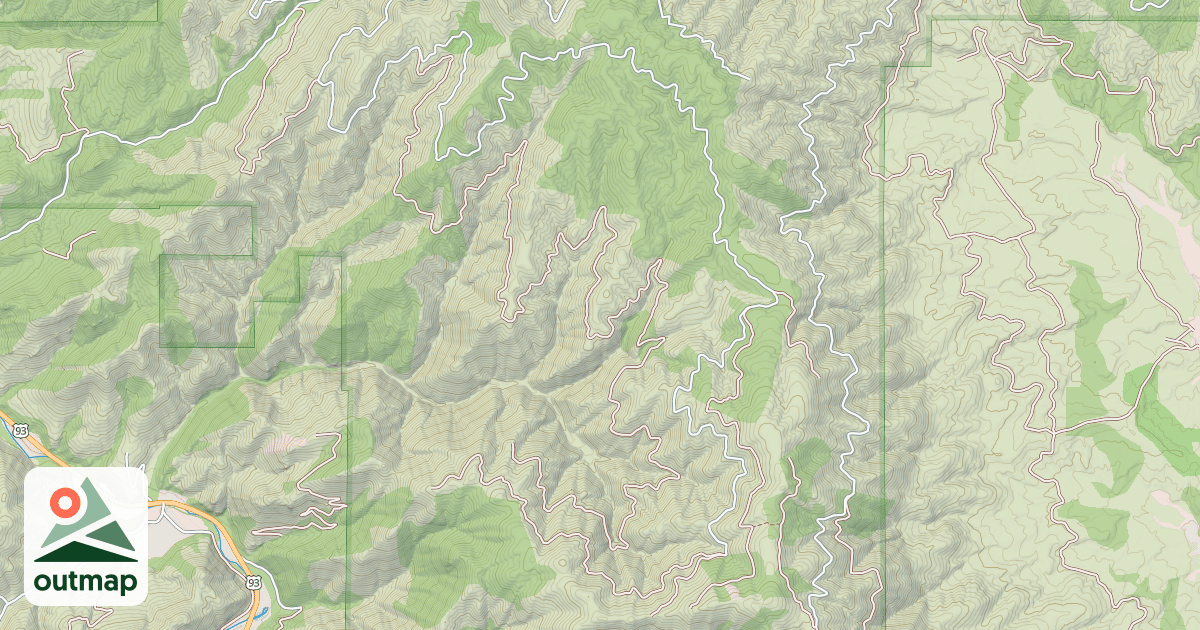 Map of (FDR) MOONSHINE CONNECTION