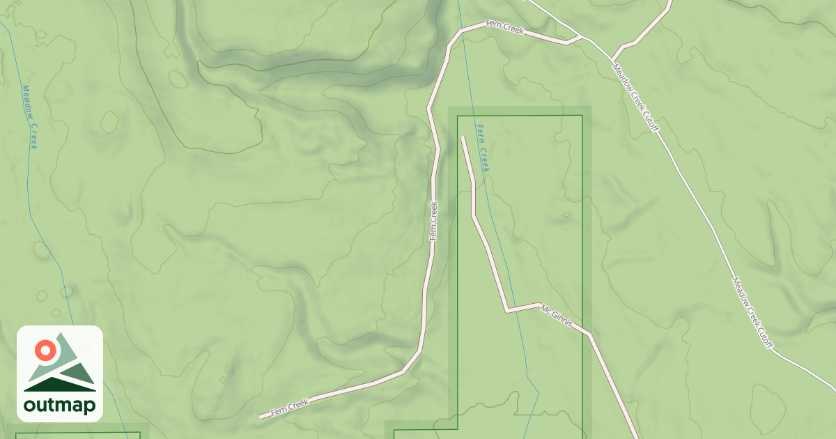 Map of FERN CREEK