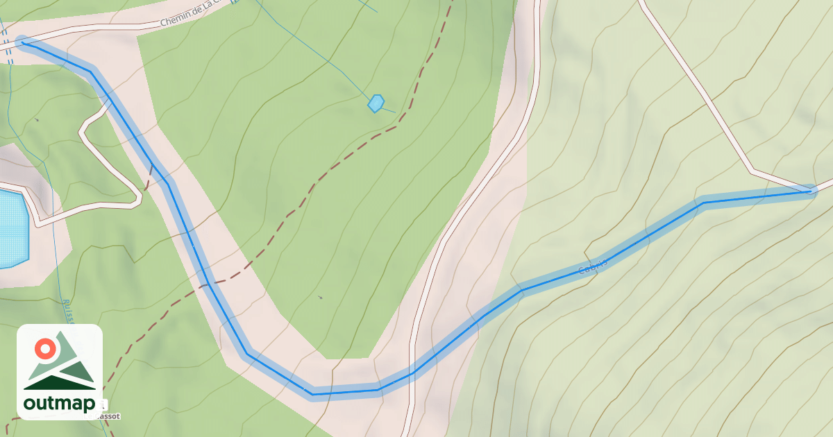 Map of Cabris
