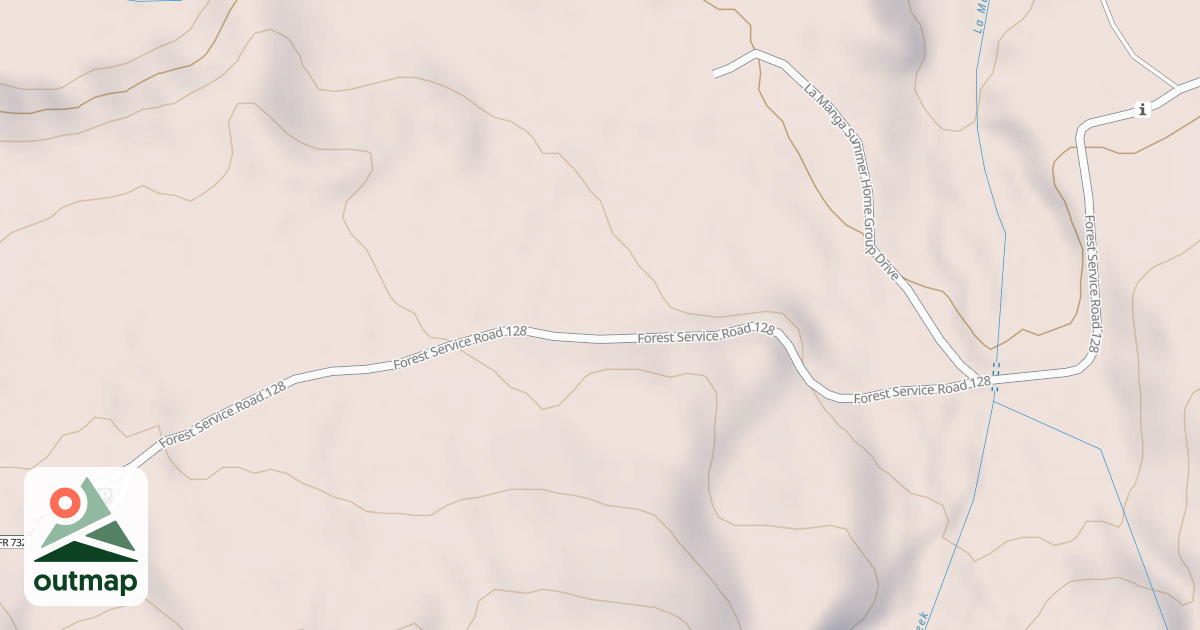Map of OLD HIGHWAY