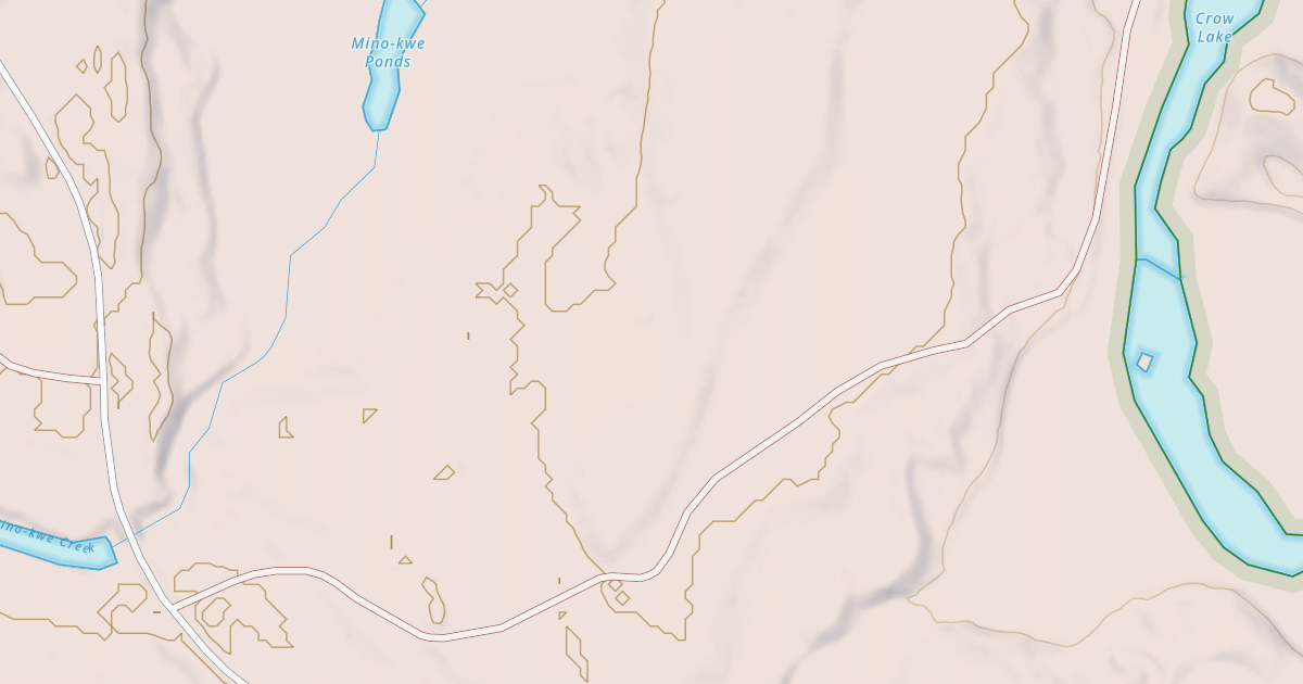 Map preview of CROW LAKE