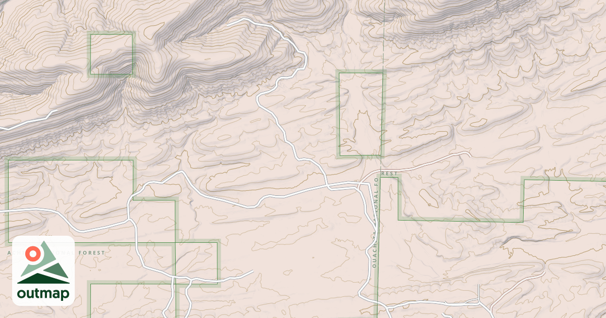 Map of LITTLE COW CREEK
