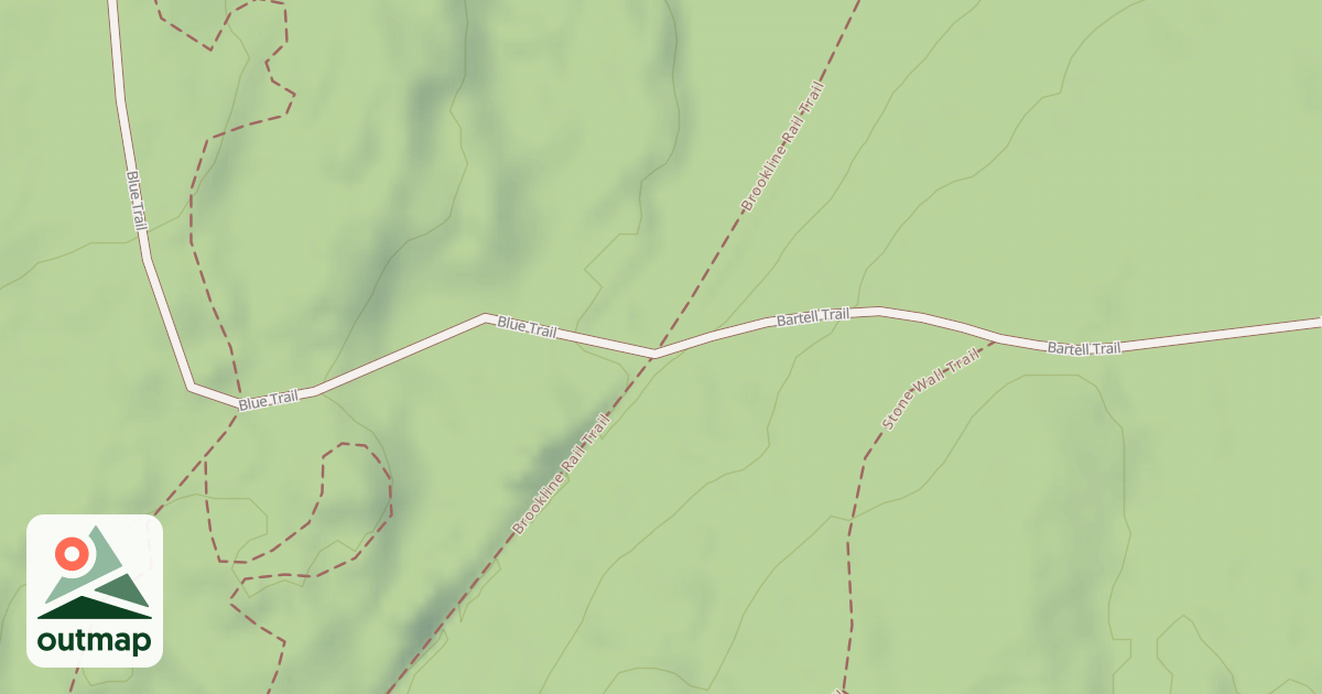Map of Bartell Trail