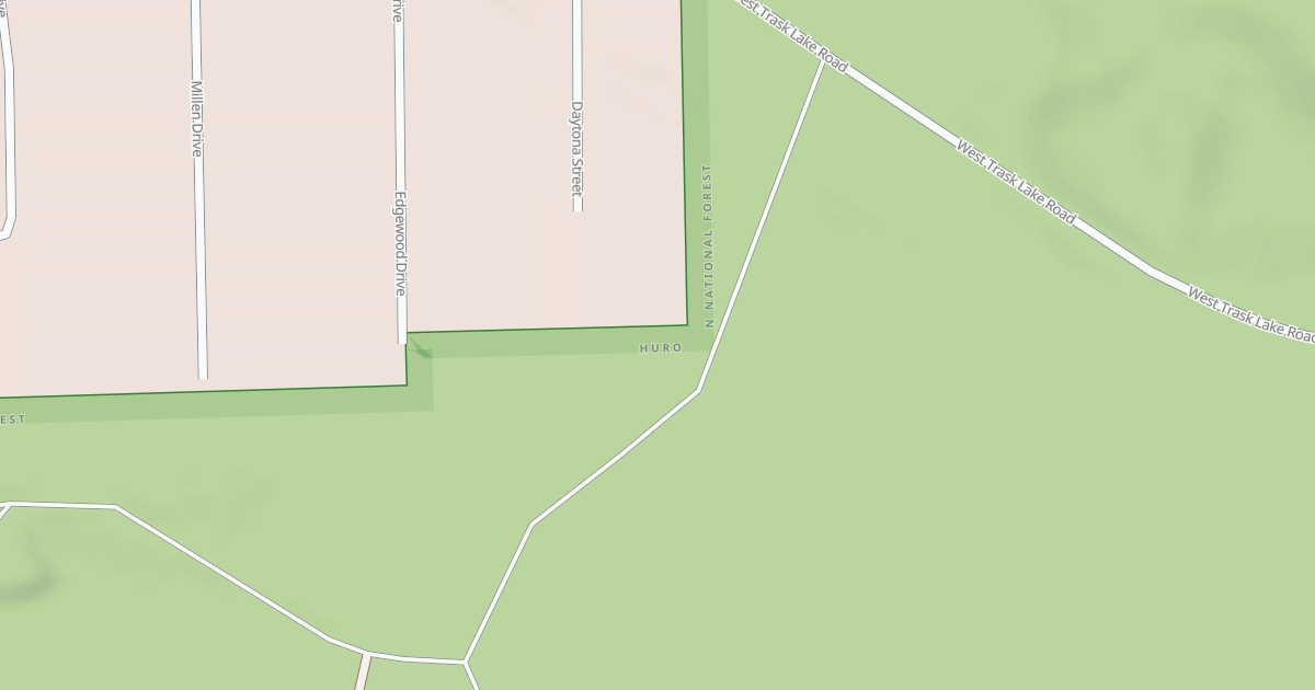 Map preview of JEWELL LAKE CAMPGROUND