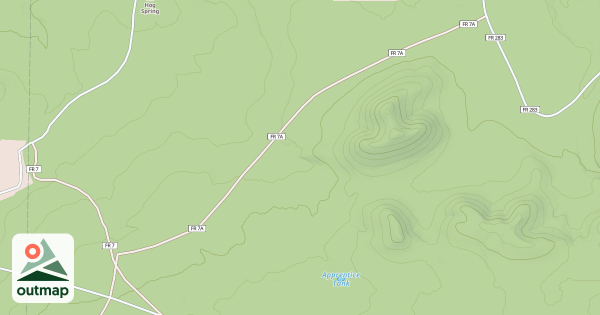 Map of MARSHALL T.S SPURS