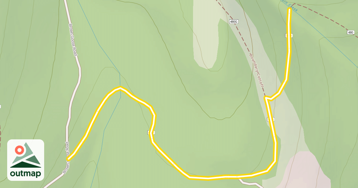 Map of Fish Creek Trail