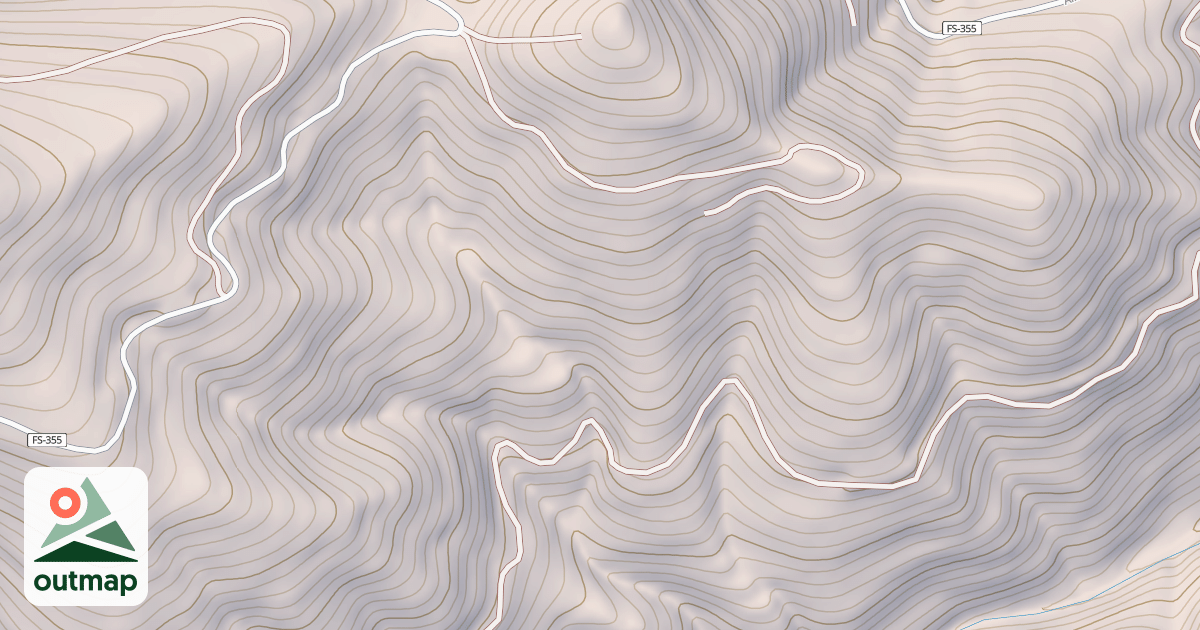 Map of JONS SPUR