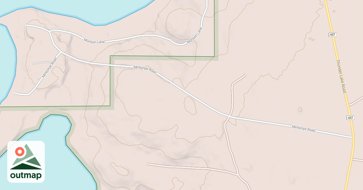 Map of MINTONGA