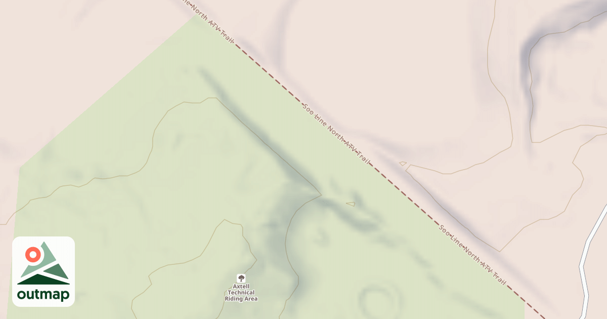Map of Axtell Technical Riding Area