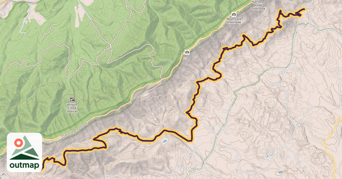 Map of Glenwood Horse Trail