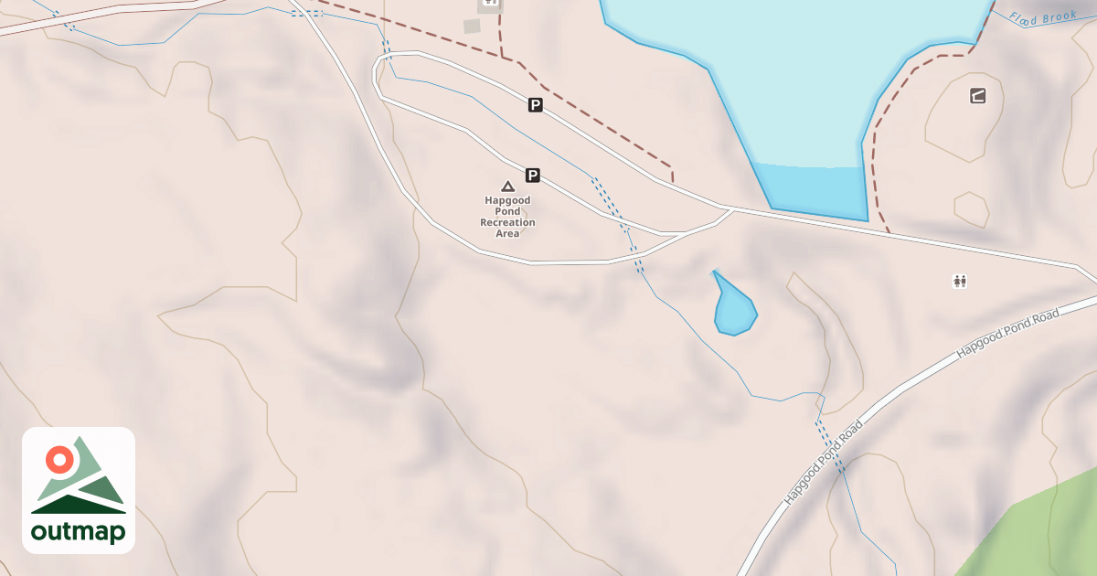 Map of HAPGOOD HOST SITE & MAINT