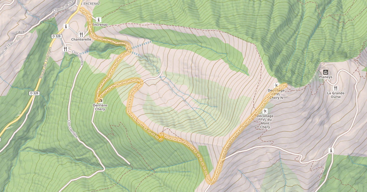 Map preview of La Montée du Nord