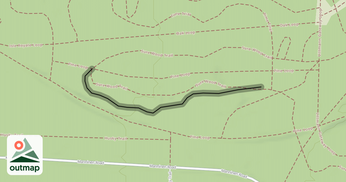 Map of Dirt Jumps