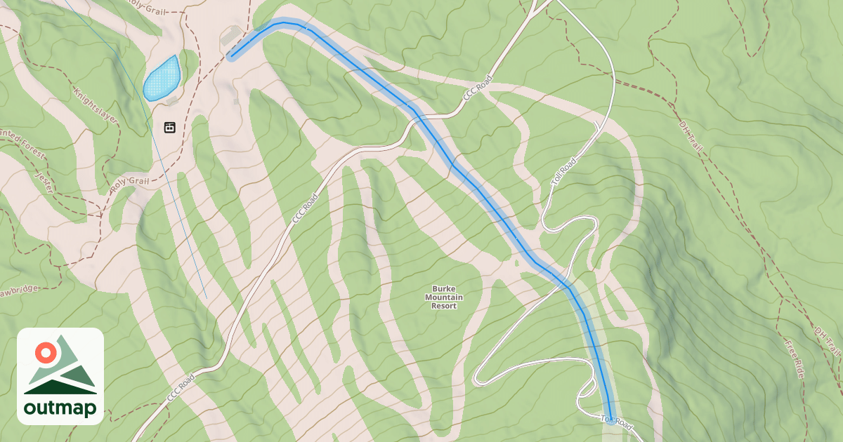 Map of Big Dipper