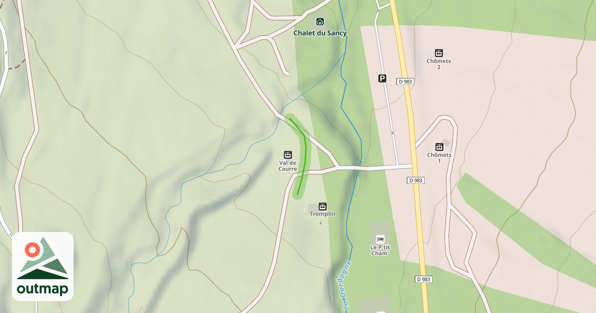 Map of Tétras