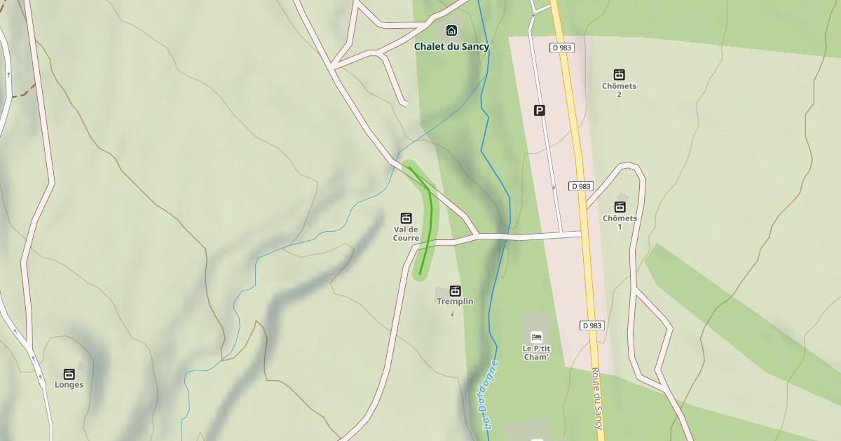 Map preview of Tétras