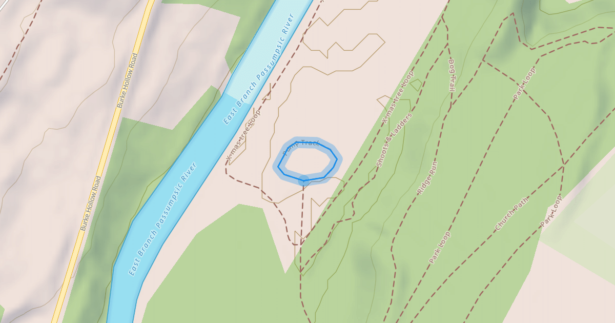 Map preview of Pump Track