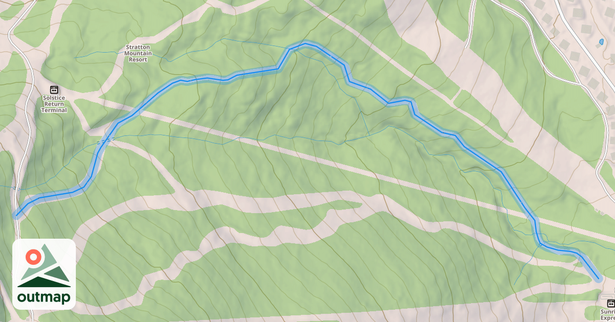 Map of Gentle Ben