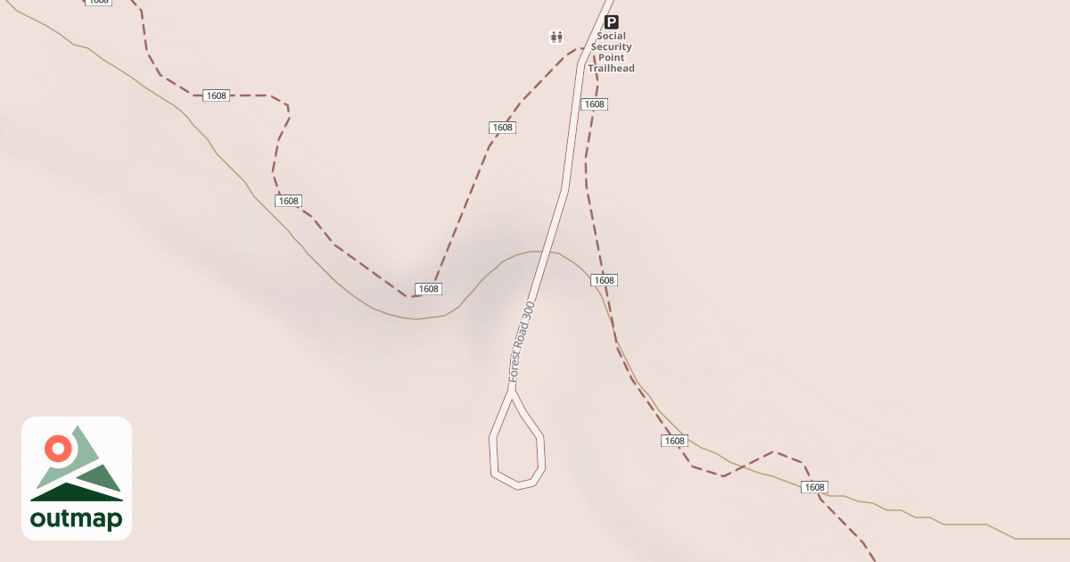 Map of SOCIAL SECURITY POINT