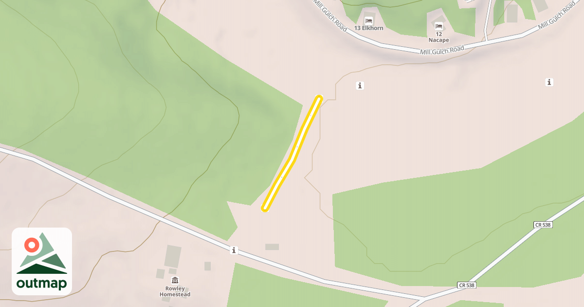 Map of Homestead