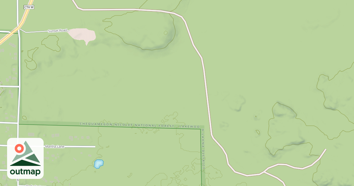 Map of FARGO ROAD