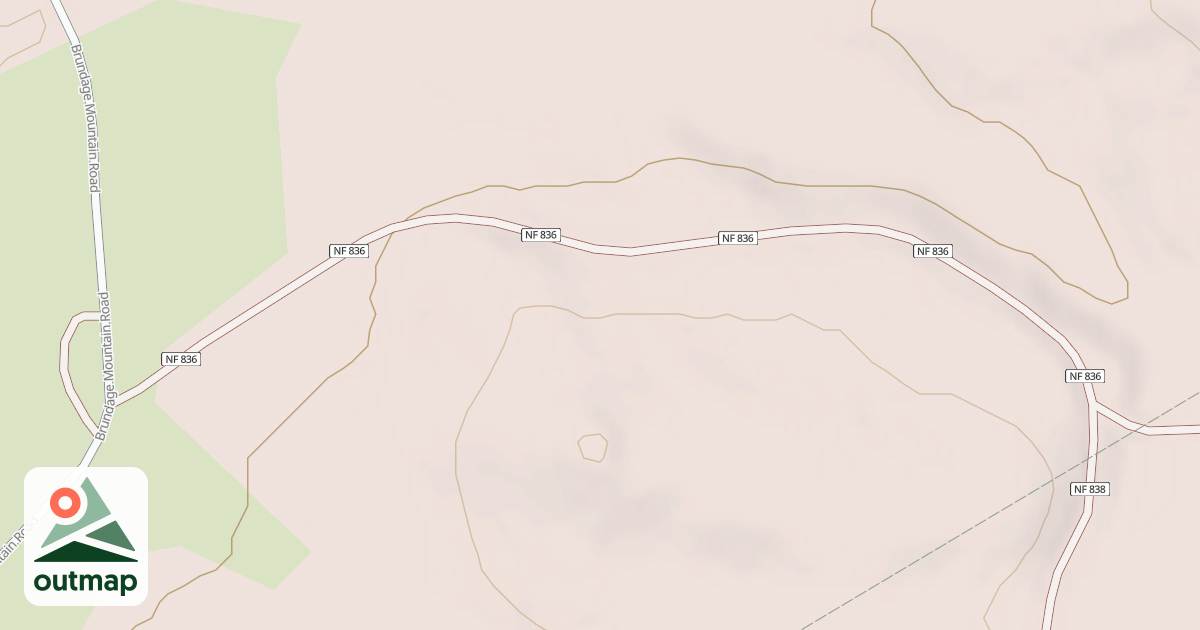 Map of CINNAMON BEAR