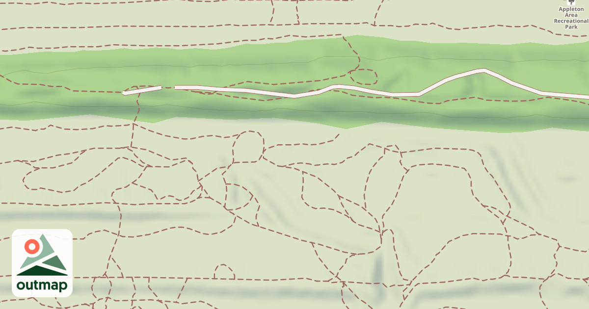 Map of Appleton Area Recreational Park