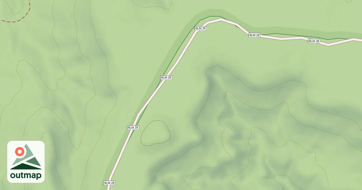 Map of BLM National GTLF Public Motorized Roads 26a64e2e-7251-4497-86ac-00e6050b173e