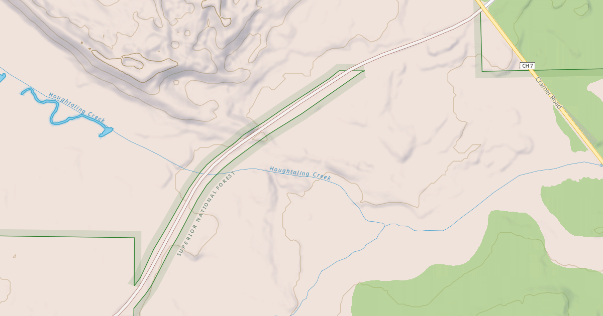 Map preview of HARRIET LAKE SPUR D