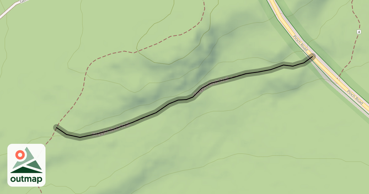 Map of Fraggle Rock Trail