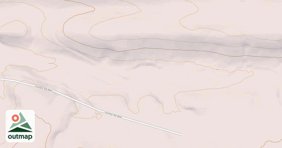 Map of NORTH ROCK CREEK