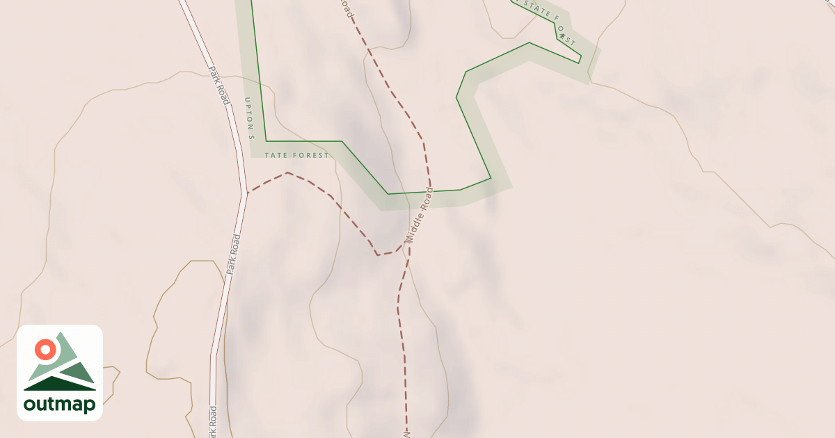 Map of Middle Road