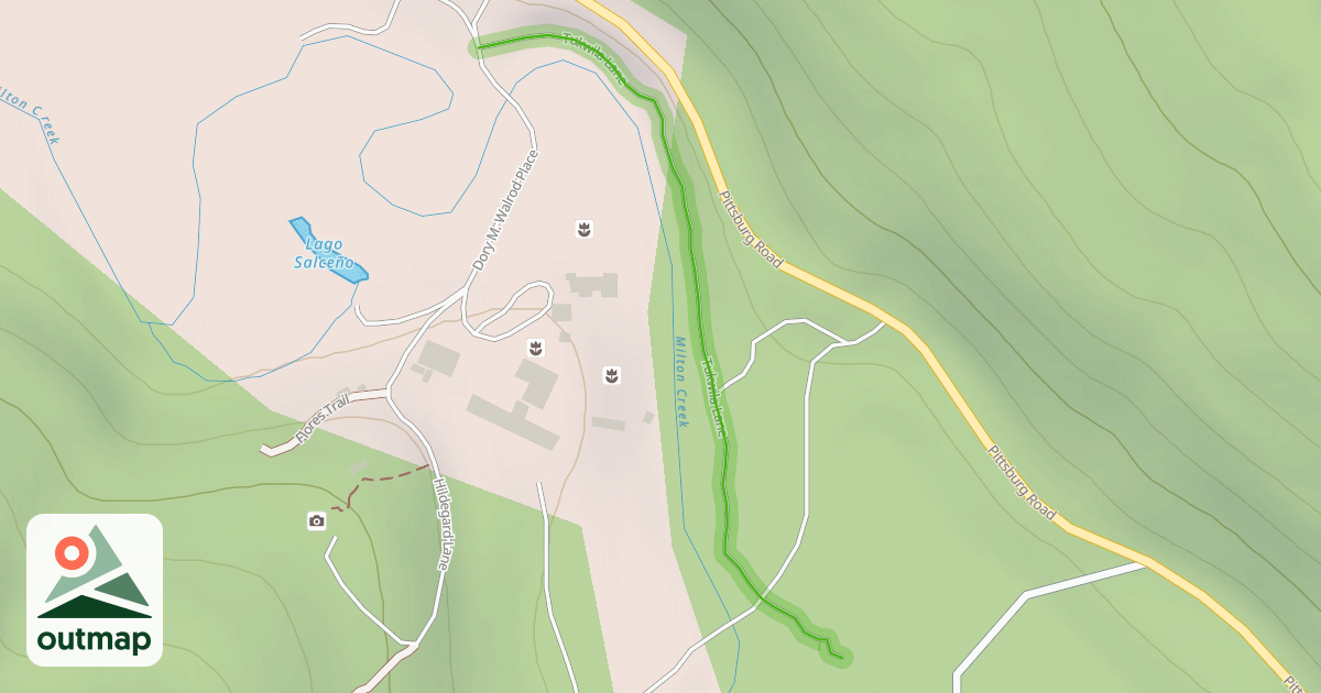 Map of Tukwila Lane in Columbia
