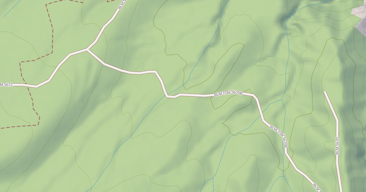 Map preview of BLM National GTLF Public Motorized Trails 3a1da3ab-9a15-4fb9-bf7b-995d03640352