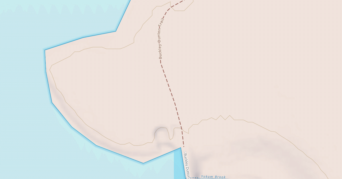 Map preview of Buckley Dunton Trail