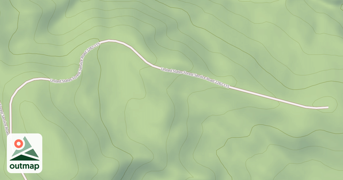 Map of USFS National Forest System Roads {31427E98-D5BC-4A25-8678-123522554E11}