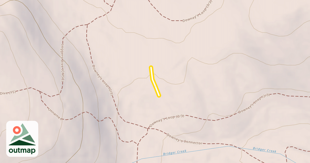 Map of Montagne's Meander