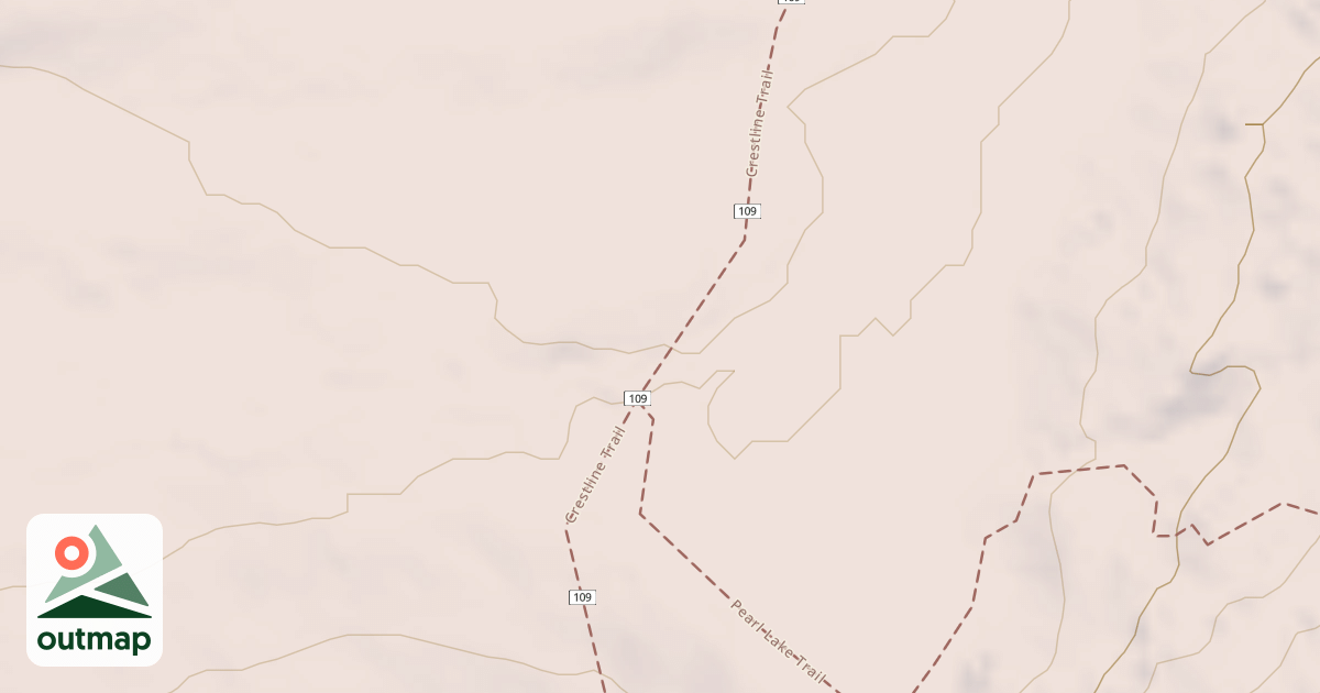 Map of Crestline