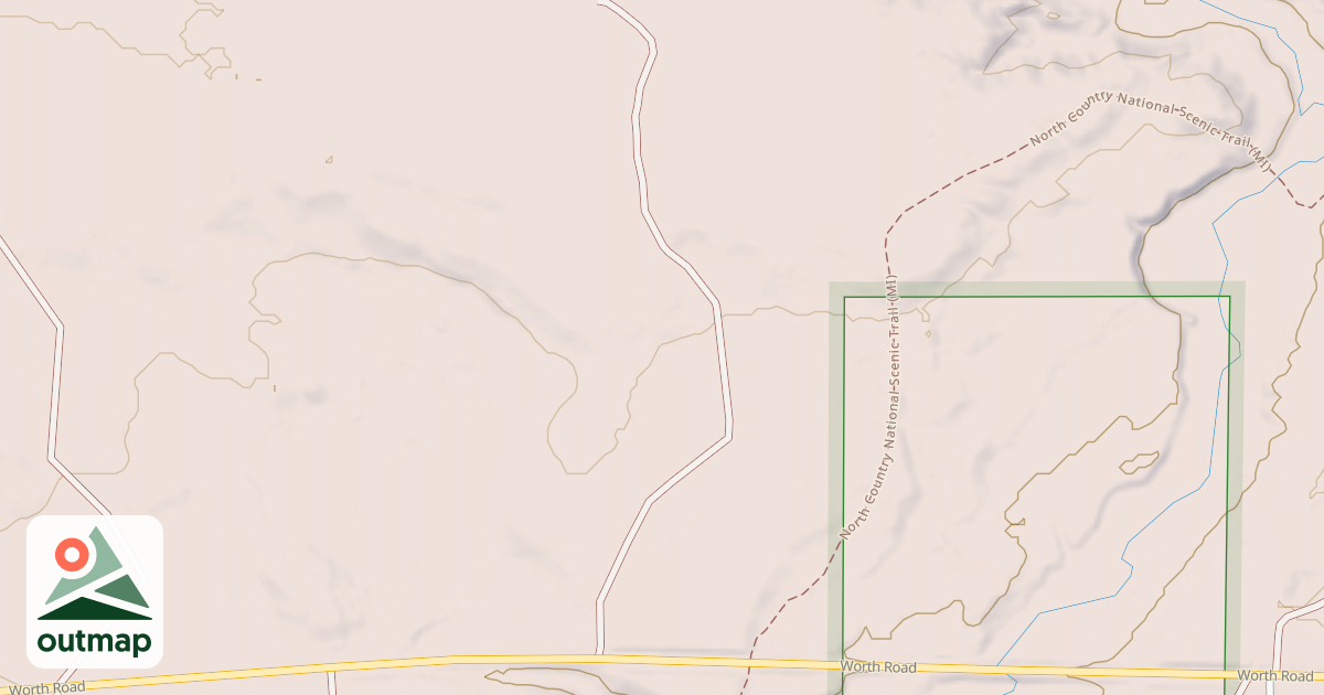Map of MCLACHLAN