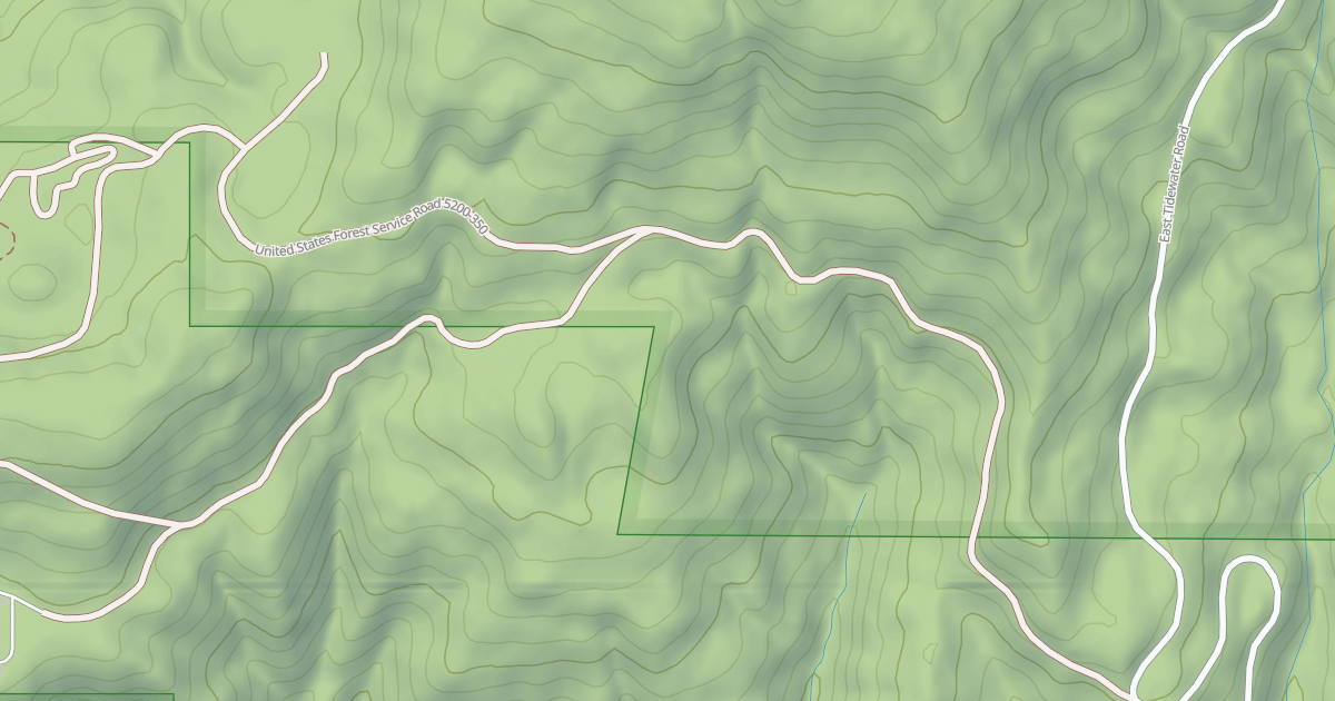 Map preview of USFS Motor Vehicle Use Map Roads {DF9FFE28-A627-4310-A6F1-4D0FFDEBE651}