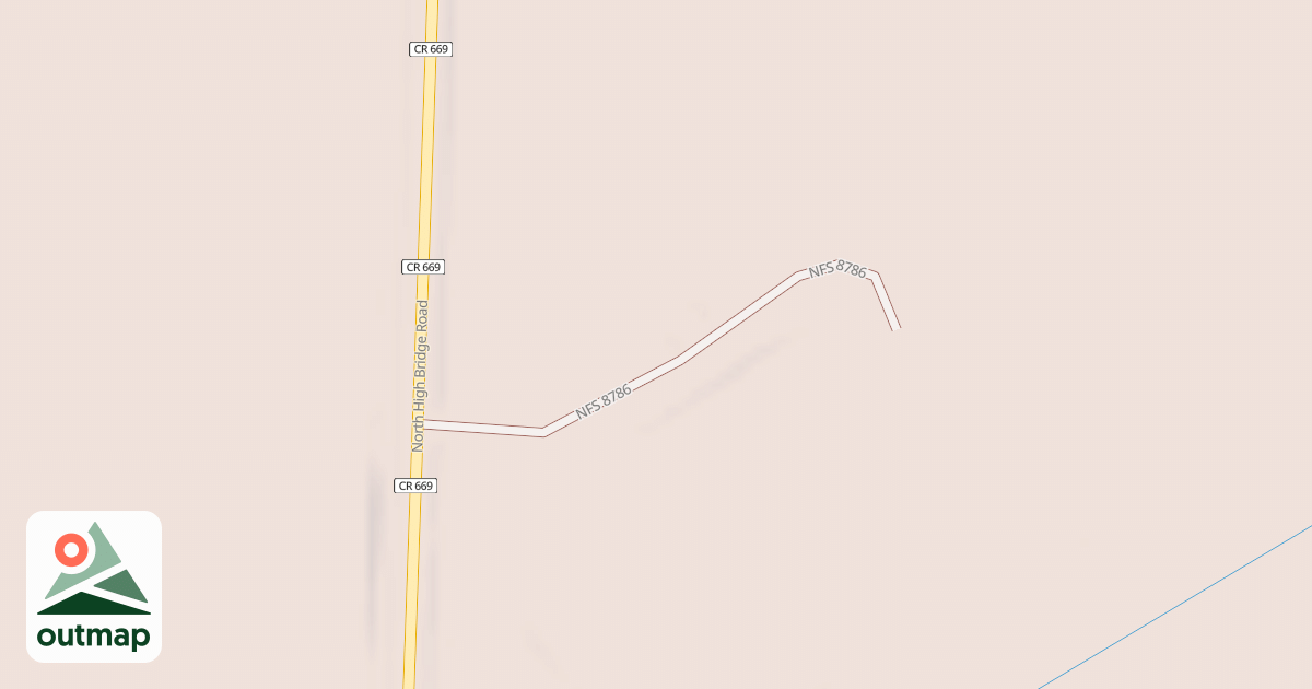 Map of 8786