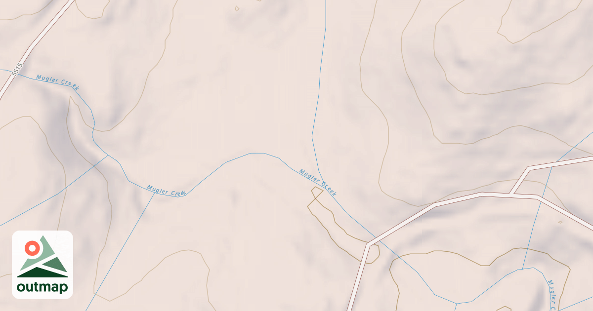 Map of CHIQUITO CANYON A SPUR