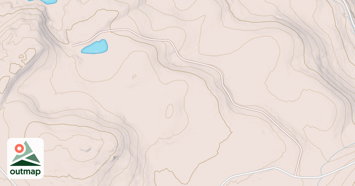 Map of BETTY LAKE EAST