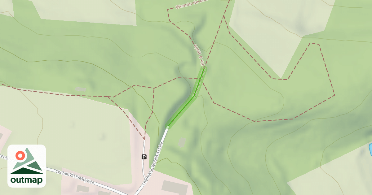 Map of Chemin du Moulin à Huile
