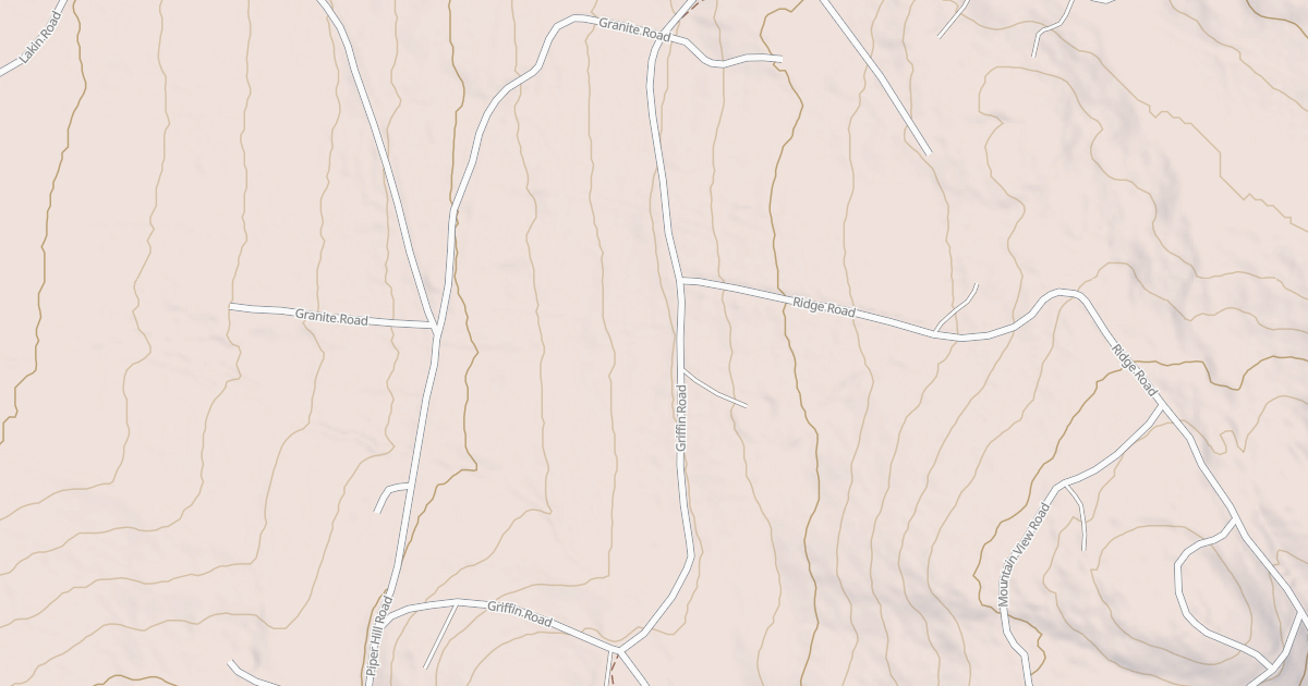 Map preview of Griffin Rd