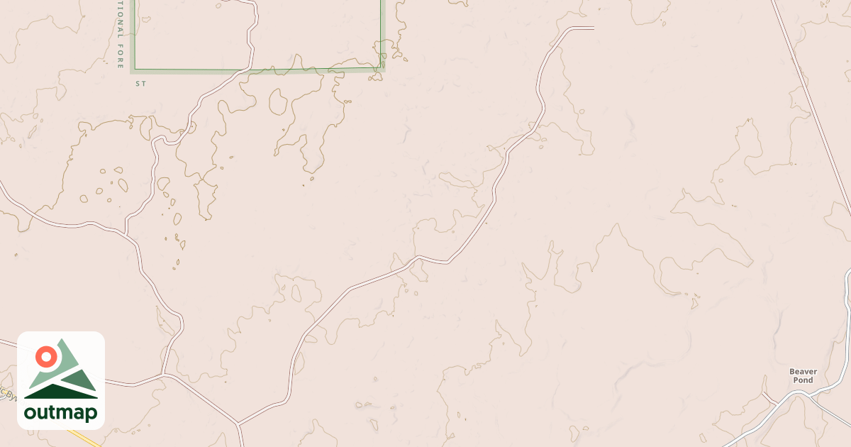 Map of COLD SPRINGS