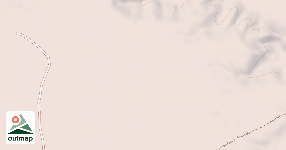 Map of MCLACHLAN SPUR A