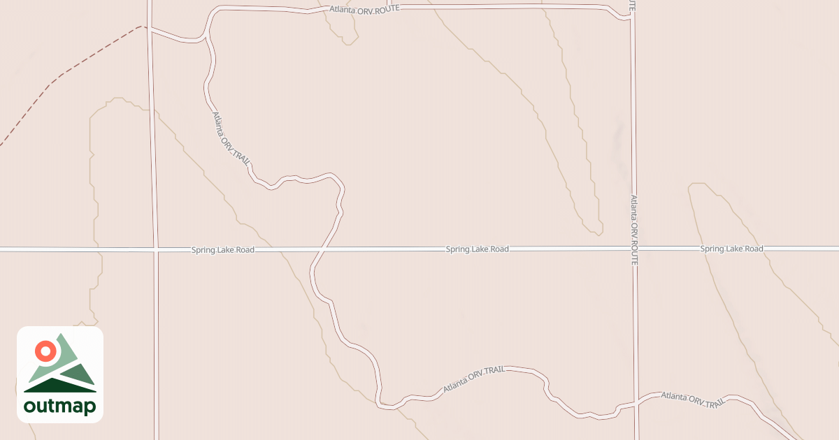 Map of Atlanta Trail